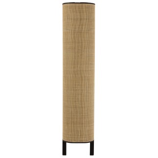 Scaffale gamma Milo in legno nero 100x40x190 cm