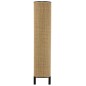 Scaffale gamma Milo in legno nero 100x40x190 cm