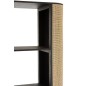 Scaffale gamma Milo in legno nero 100x40x190 cm