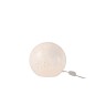 Lámpara de bola de vidrio blanco para colocar de 20x20x18 cm