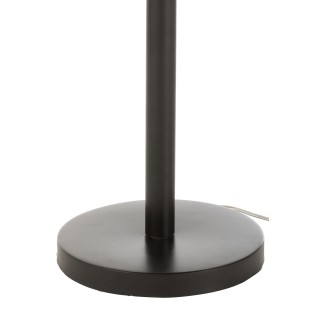 Lampada da tavolo in metallo nero 60x60x73 cm