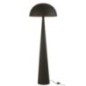 Candeeiro cogumelo em metal preto 51x51x148 cm Candeeiro cogumelo em metal preto 51x51x148 cm