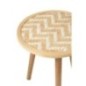 Set di 2 tavolini impilabili in legno naturale 53x53x56 cm
Set di 2 tavolini impilabili in legno naturale 53x53x56 cm