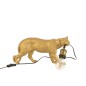 Lampe puma en résine Or 40x11x20cm Lampe puma en résine Or 40x11x20cm