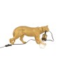 Lampe puma en résine Or 40x11x20cm Lampe puma en résine Or 40x11x20cm