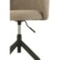 Sedia regolabile in velluto marrone 56x48x48 cm
Sedia regolabile in velluto marrone 56x48x48 cm