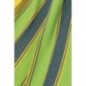 Rede listrada em poliéster verde e amarelo 200 x 100 cm Rede listrada em poliéster verde e amarelo 200 x 100 cm