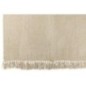 Couverture en polyester beige 130x170 cm