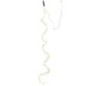 Guirlande luminaire argent avec 200 led blanches L2m