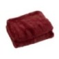 Coperta in poliestere rossa 180x130 cm