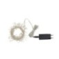 Guirlande lumineuse en plastique blanc 2m