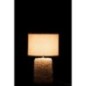 Lampe en polyester et céramique Naturel 28x28x47cm Lampe en polyester et céramique Naturel 28x28x47cm