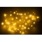 Guirlande luminaire or avec 90 led blanches L9m