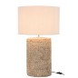 Lampe avec abat-jour en textile naturel 42x42x67 cm Lampe avec abat-jour en textile naturel 42x42x67 cm