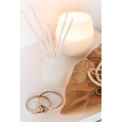 Huile Parfumee+Batonnets Capri 200Ml Blanc