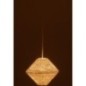 Lampe suspendue en raphia blanc 40x40x32 cm Lampe suspendue en raphia blanc 40x40x32 cm