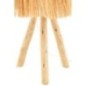 Candeeiro Bahamas em madeira natural 30x30x51 cm Candeeiro Bahamas em madeira natural 30x30x51 cm