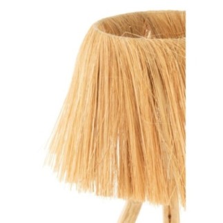 Lampe Bahamas en bois naturel 30x30x51 cm