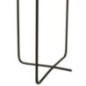 Table d'appoint carré en métal noir 50x35x35 cm Table d'appoint carré en métal noir 50x35x35 cm