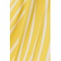 Rede listrada em poliéster amarelo 200x100 cm Rede listrada em poliéster amarelo 200x100 cm