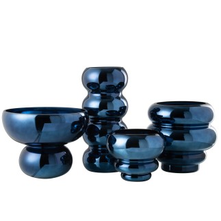 BOL SUR PIED ARRONDI VERRE BL 