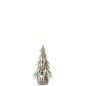 Árbol de Navidad artificial led de plástico verde 10x10x30 cm Árbol de Navidad artificial led de plástico verde 10x10x30 cm
