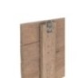 Set de 4 panneaux positifs en bois naturel 18x29x3 cm Set de 4 panneaux positifs en bois naturel 18x29x3 cm