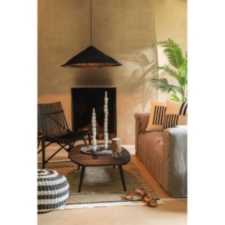 Sedia in legno nero 77x80x84cm