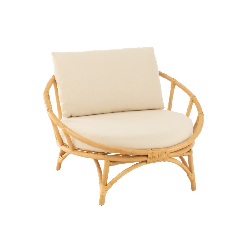 Poltrona in legno naturale 98x98x70 cm
Poltrona in legno naturale 98x98x70 cm