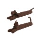 Set di 2 fermaporta cane e gatto in tessuto marrone 84x10x23 cm
Set di 2 fermaporta cane e gatto in tessuto marrone 84x10x23 cm