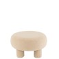 Pouf rotondo in tessuto beige 52x52x28cm
Pouf rotondo in tessuto beige 52x52x28cm
