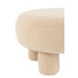 Pouf rotondo in tessuto beige 52x52x28cm
Pouf rotondo in tessuto beige 52x52x28cm