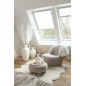 Pouf rotondo in tessuto beige 52x52x28cm
Pouf rotondo in tessuto beige 52x52x28cm