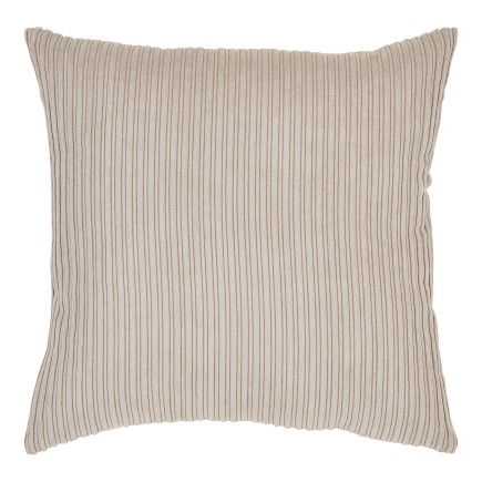 Coussin en polyester beige 45x45 cm