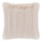 Coussin en fourrure artificielle blanche 45x45 cm Coussin en fourrure artificielle blanche 45x45 cm