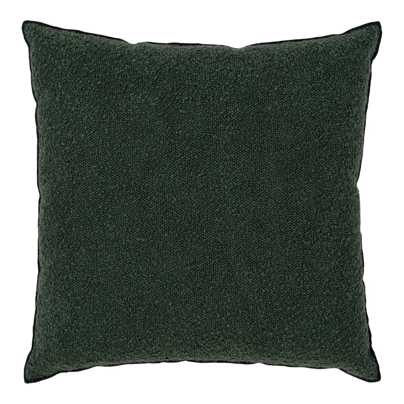 Coussin en polyester vert 45x45 cm
