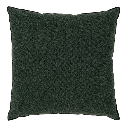 Coussin en polyester vert 45x45 cm