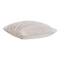 Almofada em pele sintética branca 45x45 cm Almofada em pele sintética branca 45x45 cm