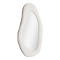 Espelho irregular em poliéster branco 46,5 x 61 cm