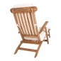 Cojín blanco de algodón para chaise longue 197x55x5 cm Cojín blanco de algodón para chaise longue 197x55x5 cm