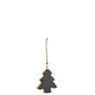 Albero sospeso in legno Nero 9x1,5x10,5 cm Albero sospeso in legno Nero 9x1,5x10,5 cm
