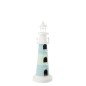 Nichoir phare en métal bleu 55x35.5x63 cm Nichoir phare en métal bleu 55x35.5x63 cm