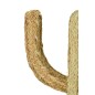 Cactus en herbes naturelles beige 60x22x145 cm