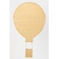 Étagère murale montgolfière en pic beige 58x15x100 cm Étagère murale montgolfière en pic beige 58x15x100 cm