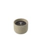 Bougie extérieur 16h en céramique verte 14x14x11 cm Bougie extérieur 16h en céramique verte 14x14x11 cm