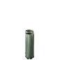 Vase double en porcelaine vert foncé 23x6.5x18.5 cm Vase double en porcelaine vert foncé 23x6.5x18.5 cm