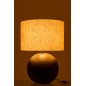 Lampe de table en céramique noire 43x43x62 cm Lampe de table en céramique noire 43x43x62 cm