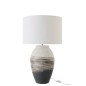 Lampe de table en céramique beige et noire 46x46x73 cm