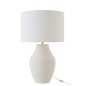 Lampe de table en céramique blanche 46x46x72 cm Lampe de table en céramique blanche 46x46x72 cm