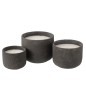 Bougie d’extérieur 47H dans pot céramique gris 20.5x20.5x16 cm Bougie d’extérieur 47H dans pot céramique gris 20.5x20.5x16 cm